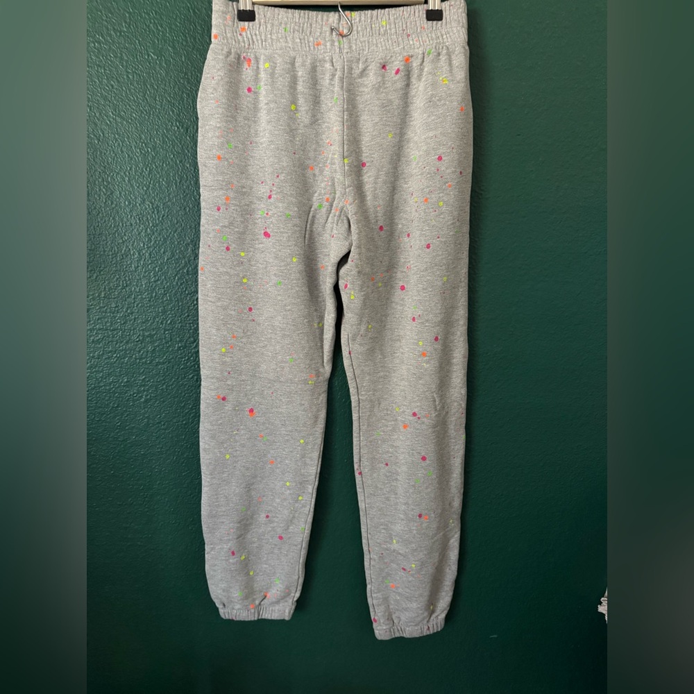Sundry Gray Sweatpants with Neon Paint Splatter Size 0 (XS) New - Picture 7 of 7